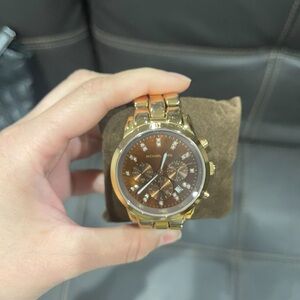 Michael Kors bronze Chronograph Watch